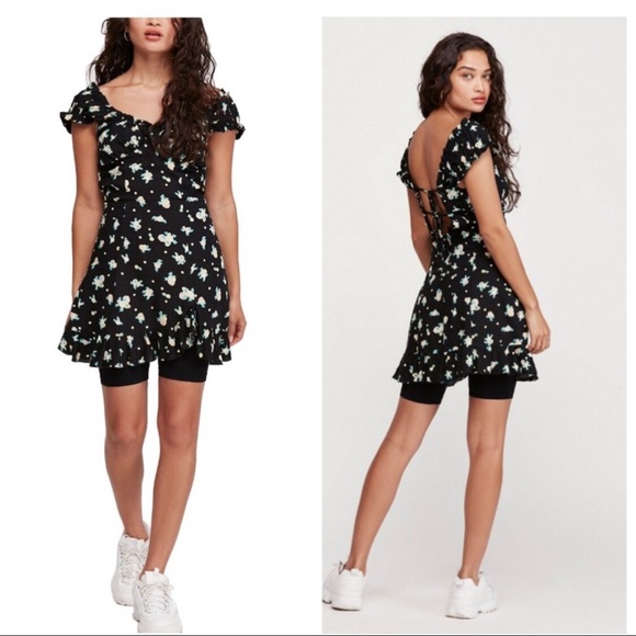 Free People Like a Lady Mini Dress - Picture 4 of 7